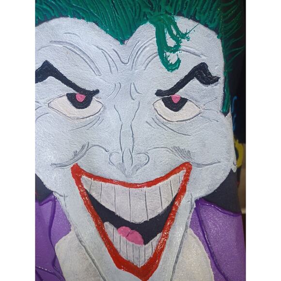 JOKER TEE SHIRT RARE VINTAGE SINGLE STICH MADE IN USA SIGNED BY ARTIST - Picture 9 of 16